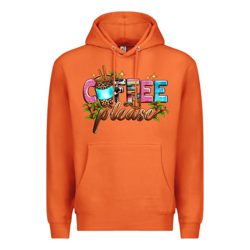 Coffee Please Premium Hoodie by Zillion Design Studio | Teevron