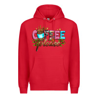 Red coffee please Premium Hoodie - Zillion Design Studio