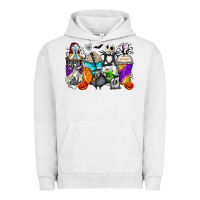 Pigment Lunar Rock halloween cartoon characters coffee cups Urban Hoodie - Zillion Design Studio
