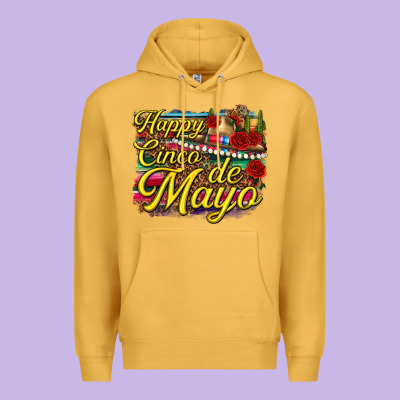 Happy Cinco De Mayo Premium Hoodie Designed By Texasbilliewilder