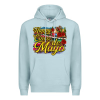 Blue Mist Happy Cinco de Mayo Premium Hoodie - texasbilliewilder
