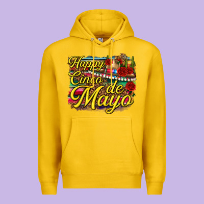 Happy Cinco De Mayo Premium Hoodie Designed By Texasbilliewilder