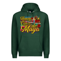Sports Green Happy Cinco de Mayo Premium Hoodie - texasbilliewilder