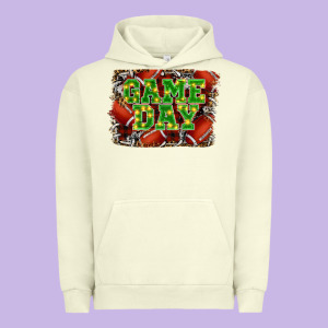 Christmas Game Day Urban Hoodie Designed By Ranaportraitstore