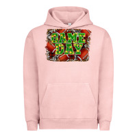 Pigment Salmon christmas game day Urban Hoodie - RanaPortraitStore