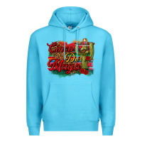 Ocean Blue Cinco de Mayo Cactus Premium Hoodie - texasbilliewilder