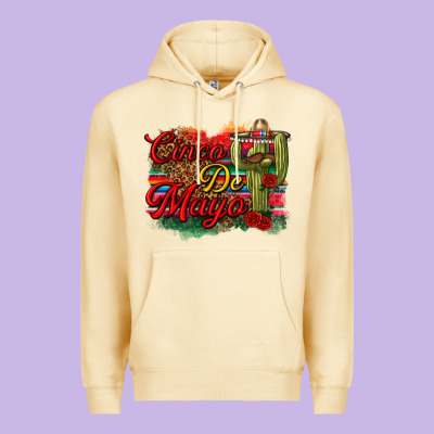 Cinco De Mayo Cactus Premium Hoodie Designed By Texasbilliewilder