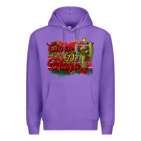 Purple Cinco de Mayo Cactus Premium Hoodie - texasbilliewilder