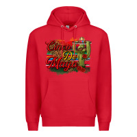Red Cinco de Mayo Cactus Premium Hoodie - texasbilliewilder