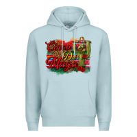 Blue Mist Cinco de Mayo Cactus Premium Hoodie - texasbilliewilder