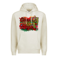 Oatmeal Heather Cinco de Mayo Cactus Premium Hoodie - texasbilliewilder