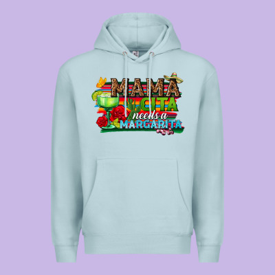 Mama Cita Needs A Margarita Premium Hoodie Designed By Texasbilliewilder