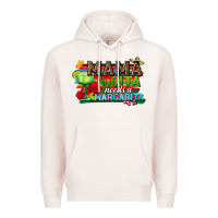 Pale Pink Mama Cita Needs a Margarita Premium Hoodie - texasbilliewilder