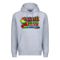 Heather Grey Mama Cita Needs a Margarita Premium Hoodie - texasbilliewilder