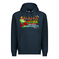 Navy Mama Cita Needs a Margarita Premium Hoodie - texasbilliewilder
