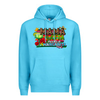 Ocean Blue Mama Cita Needs a Margarita Premium Hoodie - texasbilliewilder