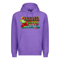 Purple Mama Cita Needs a Margarita Premium Hoodie - texasbilliewilder