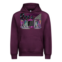 Mauve Wine race mom Urban Hoodie - Zillion Design Studio
