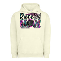Pigment Pistachio race mom Urban Hoodie - Zillion Design Studio