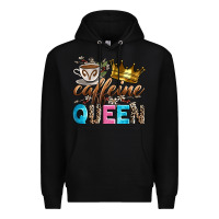 Black caffeine queen Premium Hoodie - Zillion Design Studio
