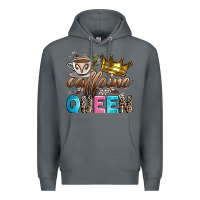 Rock caffeine queen Premium Hoodie - Zillion Design Studio