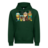 Forest Green pet groomer coffee cups Urban Hoodie - Zillion Design Studio