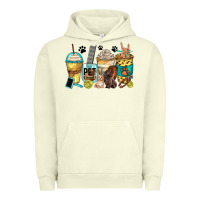 Pigment Pistachio pet groomer coffee cups Urban Hoodie - Zillion Design Studio