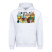 White pet groomer coffee cups Urban Hoodie - Zillion Design Studio