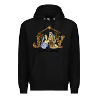 Black christmas oh holly night Premium Hoodie - RanaPortraitStore