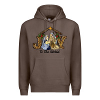 Coffee christmas oh holly night Premium Hoodie - RanaPortraitStore