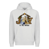 Dove Grey christmas oh holly night Premium Hoodie - RanaPortraitStore