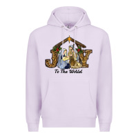 Lilac christmas oh holly night Premium Hoodie - RanaPortraitStore