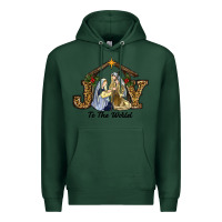 Sports Green christmas oh holly night Premium Hoodie - RanaPortraitStore