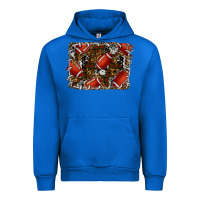 Cobalt christmas football Urban Hoodie - RanaPortraitStore
