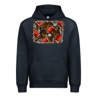 Navy christmas football Urban Hoodie - RanaPortraitStore