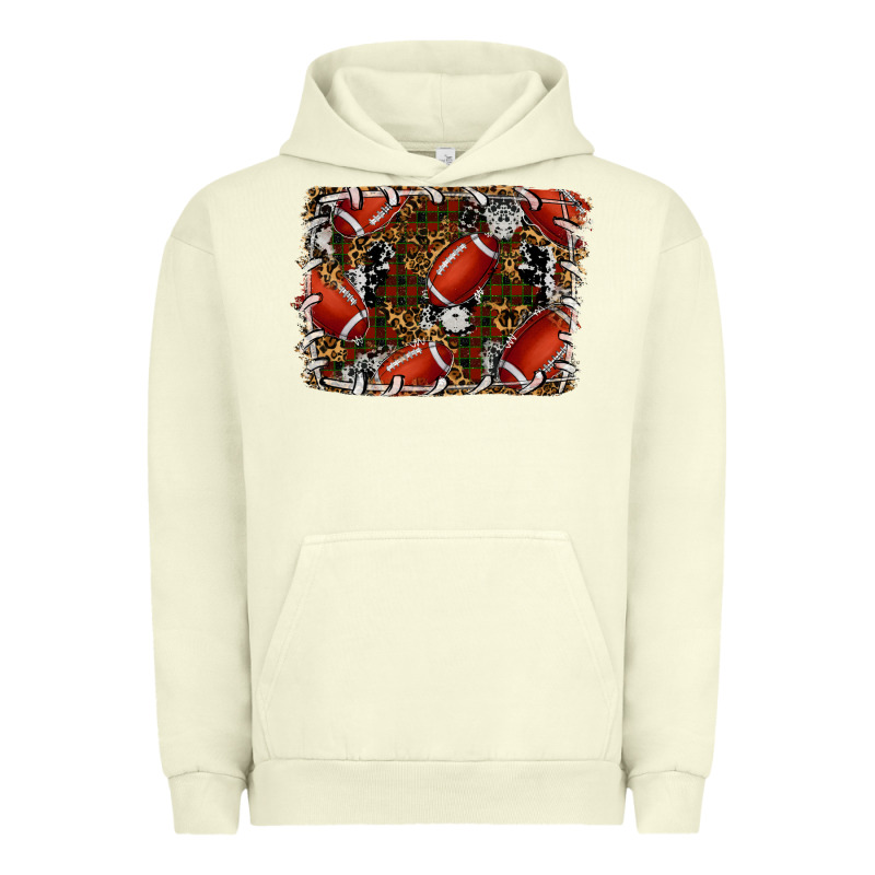 Christmas Football Urban Hoodie by RanaPortraitStore | Teevron