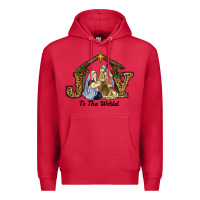 Cardinal christmas oh holly night Premium Hoodie - RanaPortraitStore