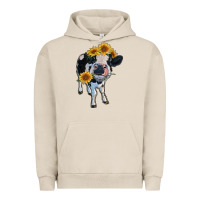 Pigment French Oak heifer cow Urban Hoodie - RanaPortraitStore