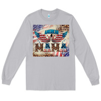 Moon Dust american mama Long Sleeve Tee - BarkalooDesign