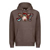 Coffee christmas joy cow Premium Hoodie - RanaPortraitStore