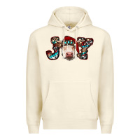 Sandshell christmas joy cow Premium Hoodie - RanaPortraitStore