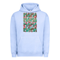 Pigment Grape Ice mama mama mama mama Urban Hoodie - Zillion Design Studio