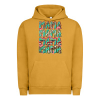Pigment Peanut Butter mama mama mama mama Urban Hoodie - Zillion Design Studio