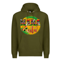 Army Green Mama Cita Premium Hoodie - texasbilliewilder