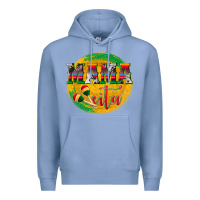 Colony Blue Mama Cita Premium Hoodie - texasbilliewilder