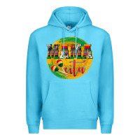 Ocean Blue Mama Cita Premium Hoodie - texasbilliewilder