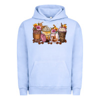 Pigment Grape Ice leopard rose glitter flowers coffee cups Urban Hoodie - Zillion Design Studio