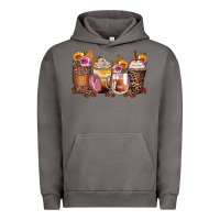 Pigment Tornado leopard rose glitter flowers coffee cups Urban Hoodie - Zillion Design Studio