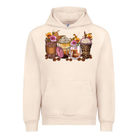 Sandshell leopard rose glitter flowers coffee cups Urban Hoodie - Zillion Design Studio