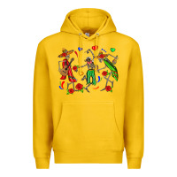 Lemon mexican skeletons Premium Hoodie - Zillion Design Studio